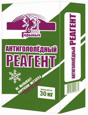 Антигололедный реагент Горыныч 30кг